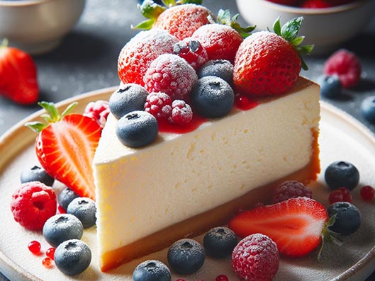 tarta de queso tradicional